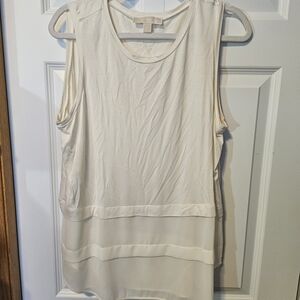 Michael Kors Elegant Cream Tank Top